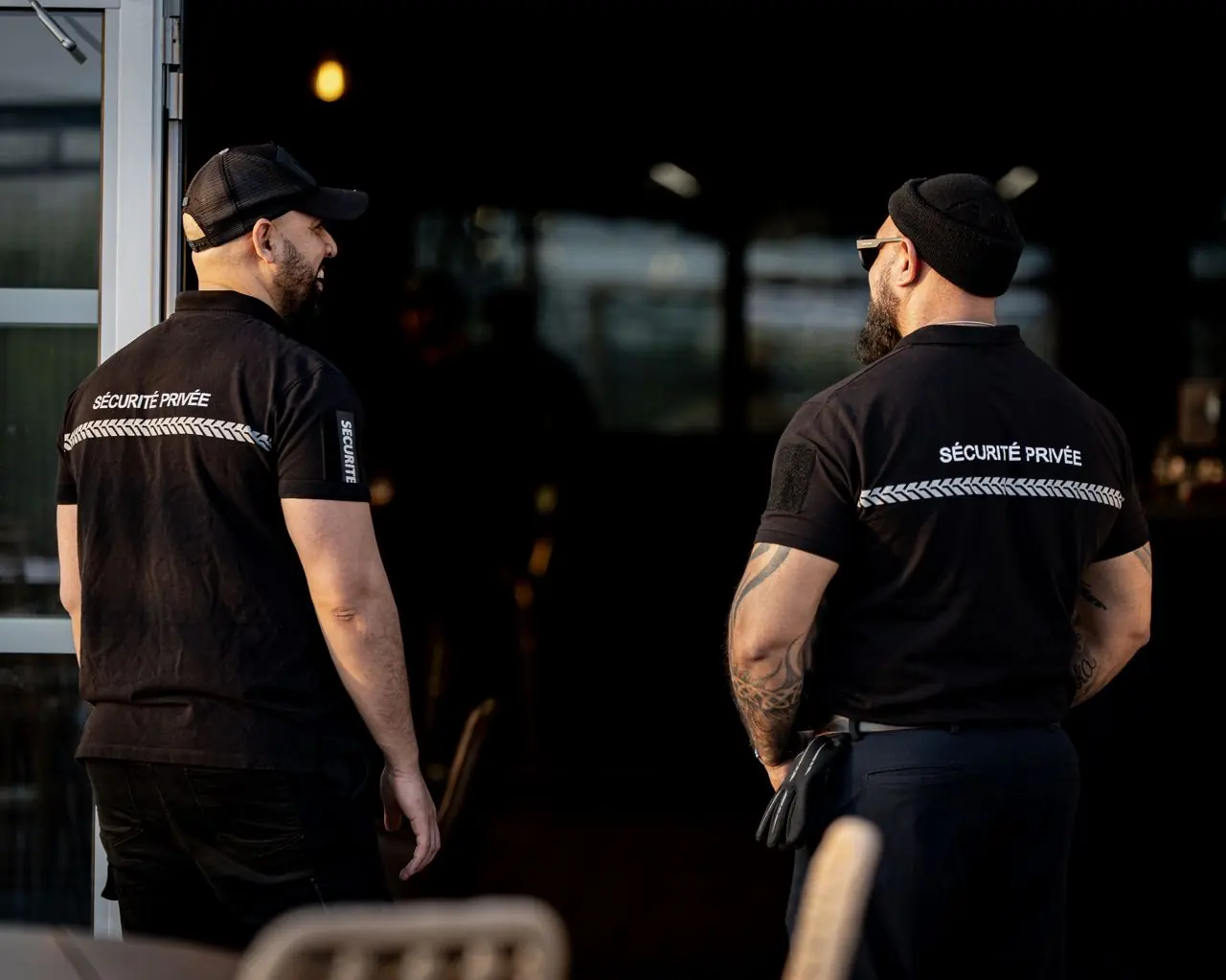 Agents NOX SECURITY au contrôle d’accès d’un site